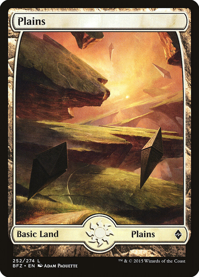 Plains (252) [Battle for Zendikar] | The Gaming-Verse