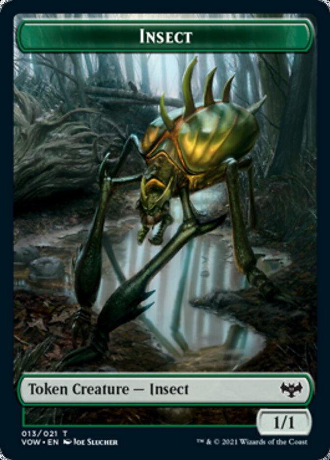 Insect Token [Innistrad: Crimson Vow Tokens] | The Gaming-Verse