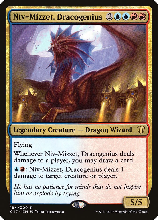 Niv-Mizzet, Dracogenius [Commander 2017] | The Gaming-Verse