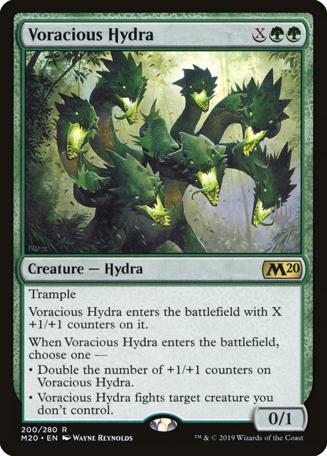 Voracious Hydra (Promo Pack) [Core Set 2020 Promos] | The Gaming-Verse