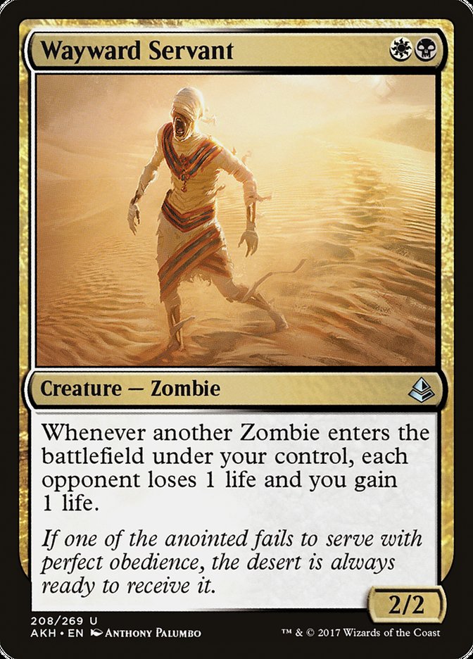 Wayward Servant [Amonkhet] | The Gaming-Verse