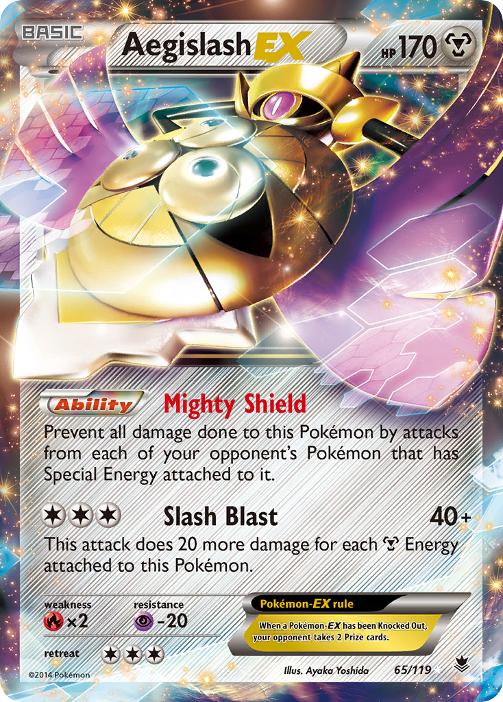 Aegislash EX (65/119) [XY: Phantom Forces] | The Gaming-Verse