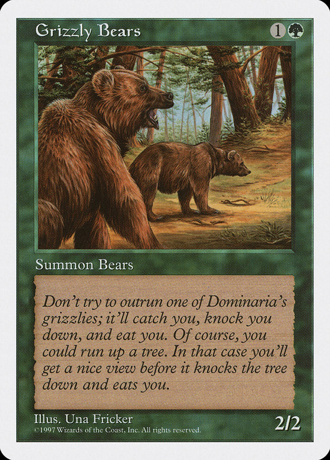 Grizzly Bears [Fifth Edition] | The Gaming-Verse