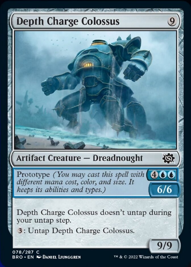 Depth Charge Colossus [The Brothers' War] | The Gaming-Verse