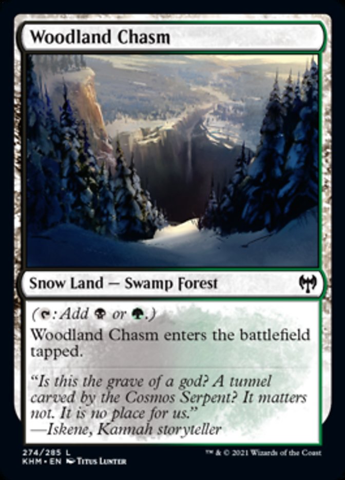 Woodland Chasm [Kaldheim] | The Gaming-Verse