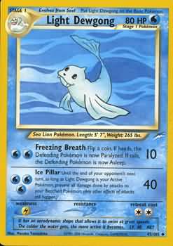 Light Dewgong (45/105) [Neo Destiny Unlimited] | The Gaming-Verse