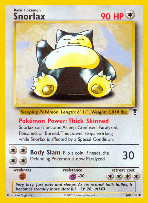 Snorlax (64/110) [Legendary Collection] | The Gaming-Verse