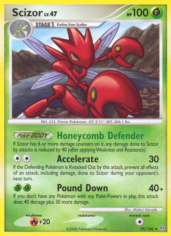 Scizor (25/100) [Diamond & Pearl: Stormfront] | The Gaming-Verse