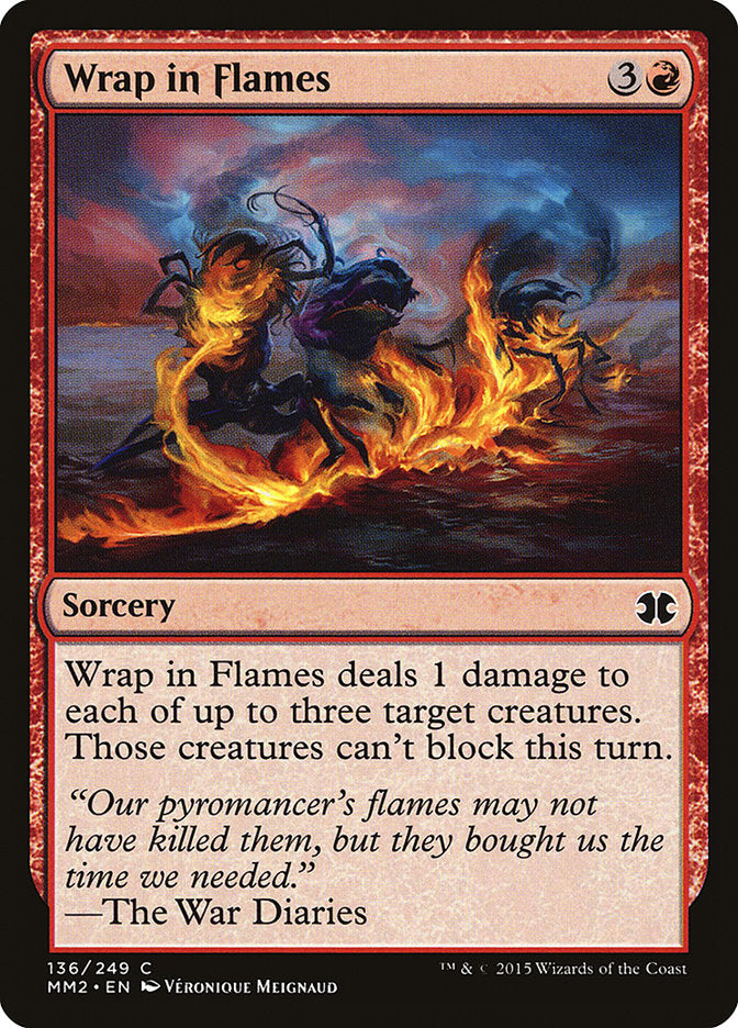 Wrap in Flames [Modern Masters 2015] | The Gaming-Verse