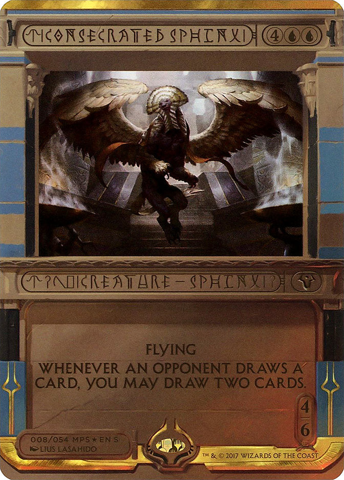 Consecrated Sphinx (Invocation) [Amonkhet Invocations] | The Gaming-Verse