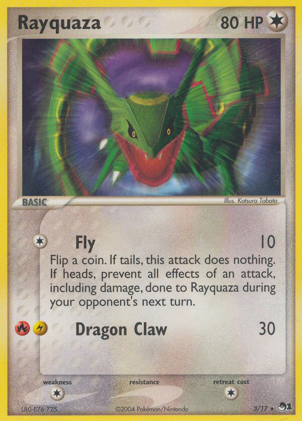 Rayquaza (3/17) [POP Series 1] | The Gaming-Verse