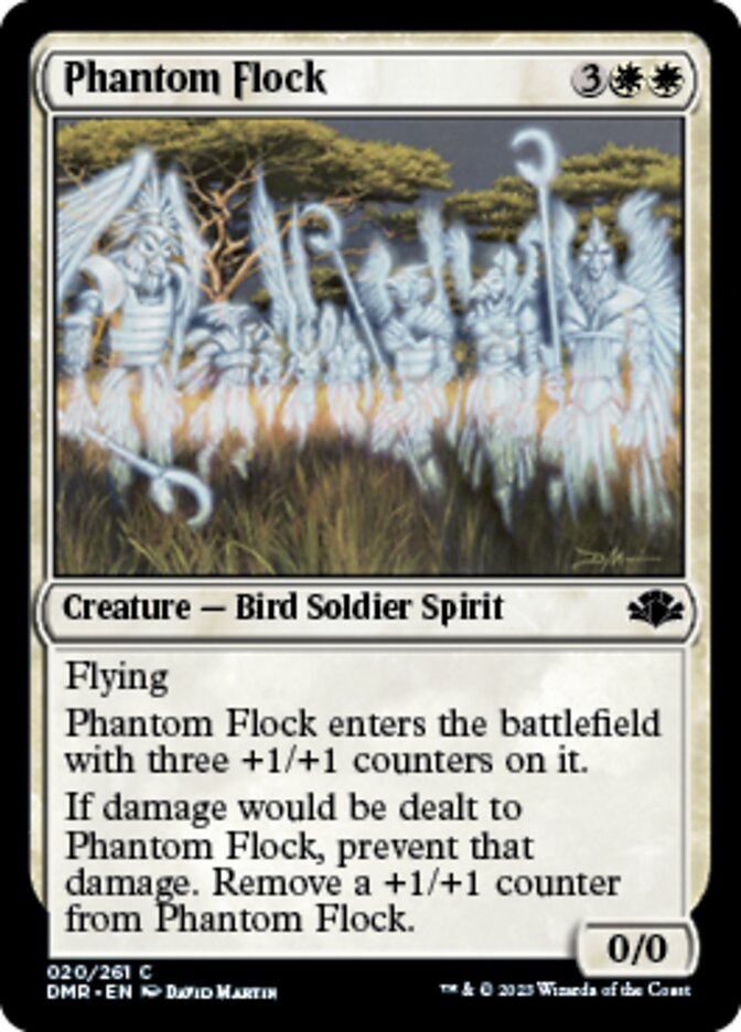 Phantom Flock [Dominaria Remastered] | The Gaming-Verse