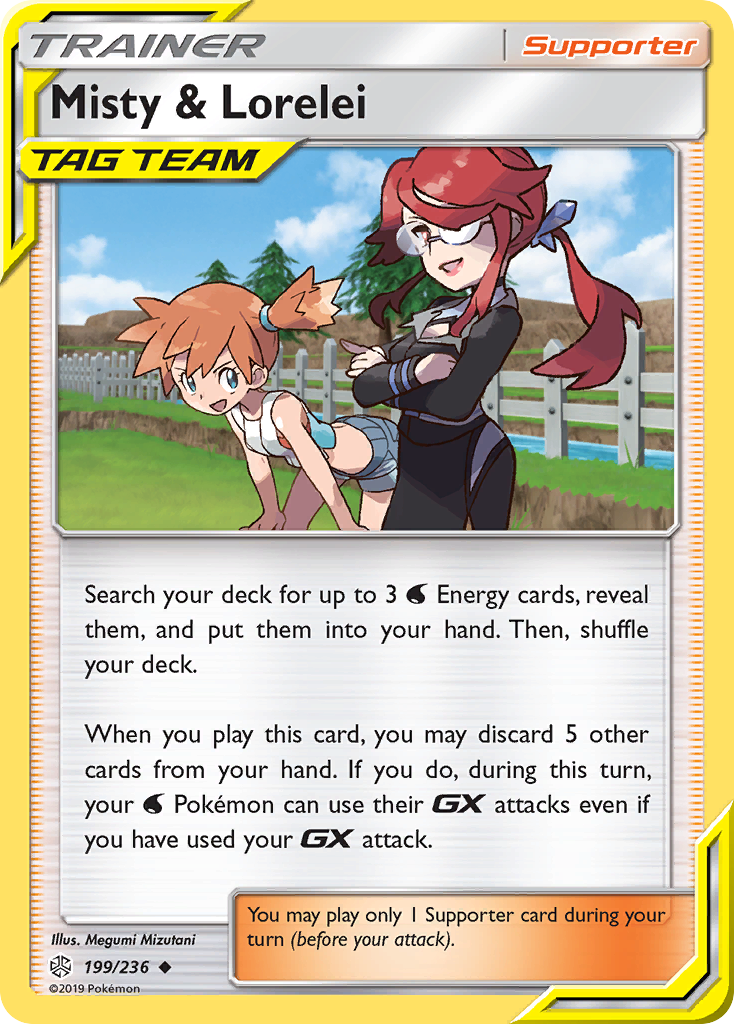 Misty & Lorelei (199/236) [Sun & Moon: Cosmic Eclipse] | The Gaming-Verse