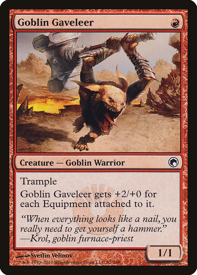 Goblin Gaveleer [Scars of Mirrodin] | The Gaming-Verse