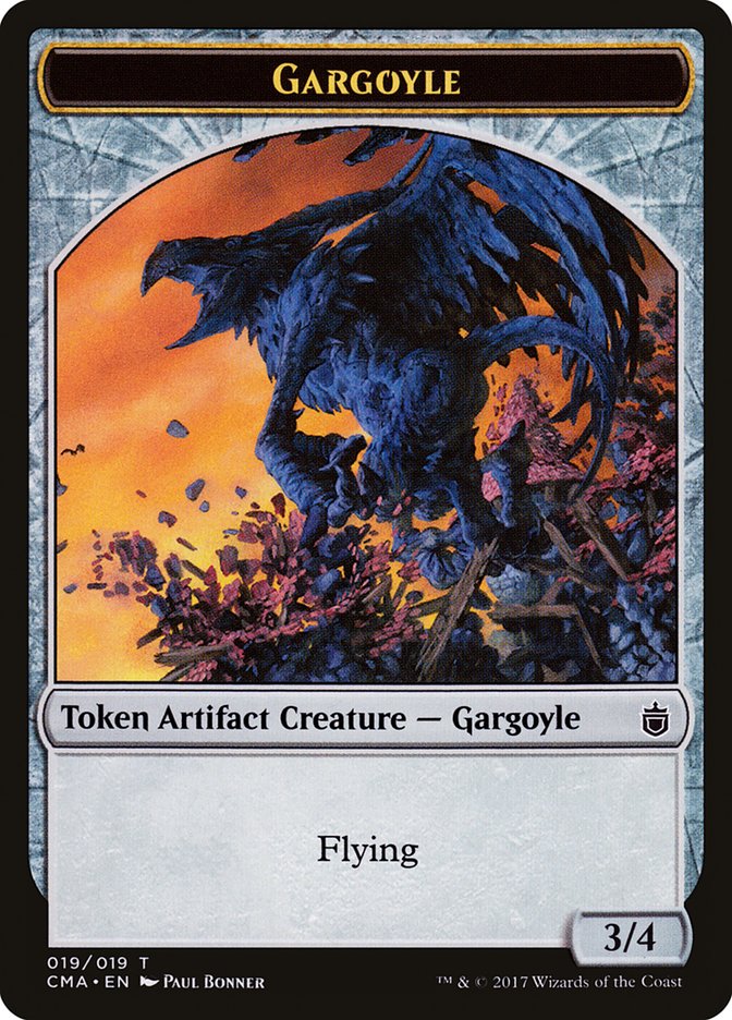 Gargoyle [Commander Anthology Tokens] | The Gaming-Verse