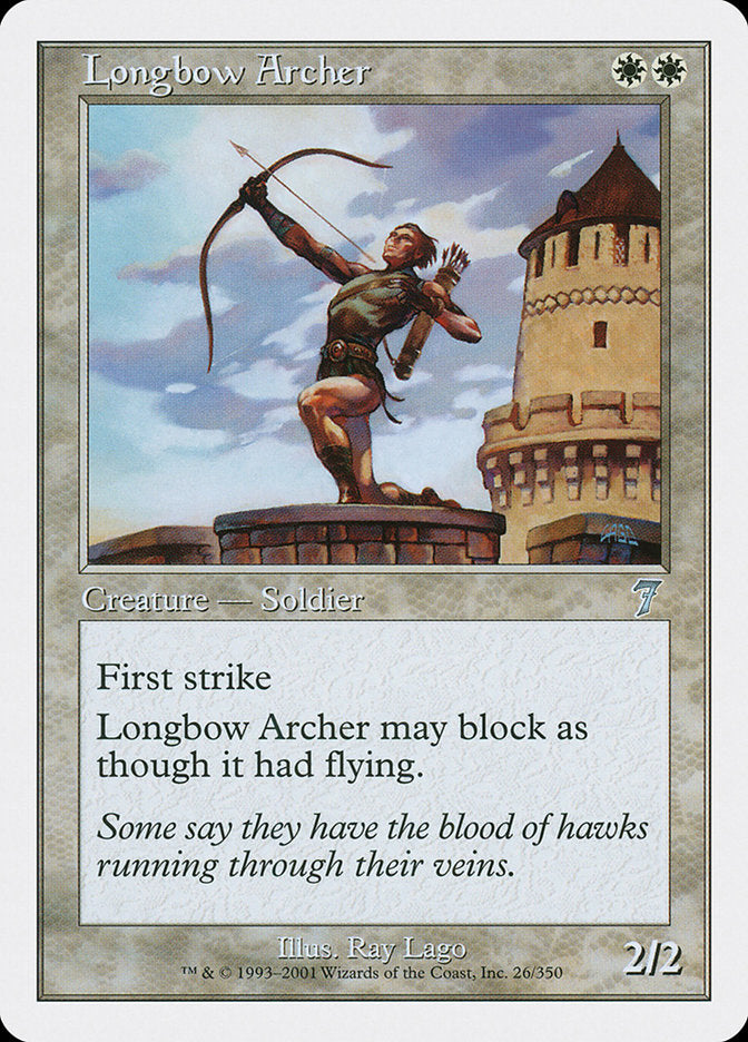 Longbow Archer [Seventh Edition] | The Gaming-Verse