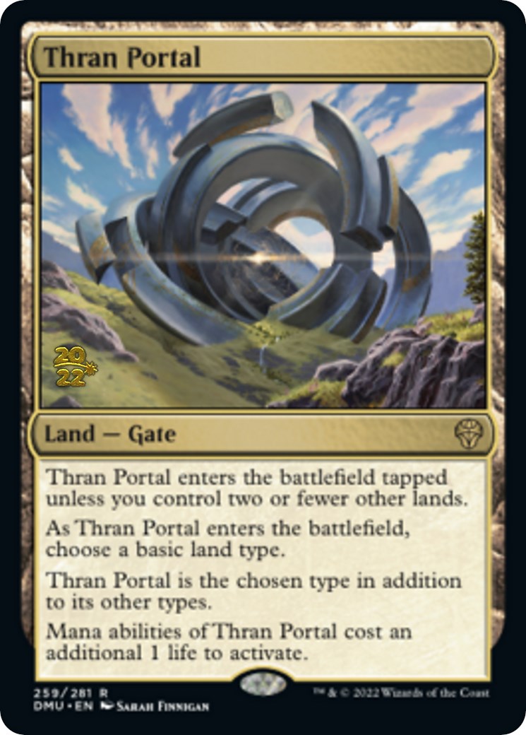 Thran Portal [Dominaria United Prerelease Promos] | The Gaming-Verse