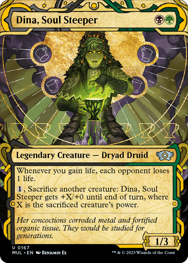 Dina, Soul Steeper (Halo Foil) [Multiverse Legends] | The Gaming-Verse