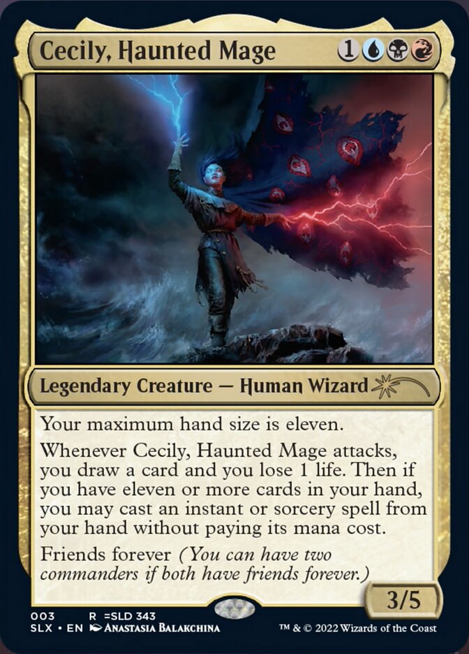 Cecily, Haunted Mage [Secret Lair: Universes Within] | The Gaming-Verse