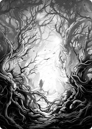 Forest 1 Art Card [Innistrad: Midnight Hunt Art Series] | The Gaming-Verse