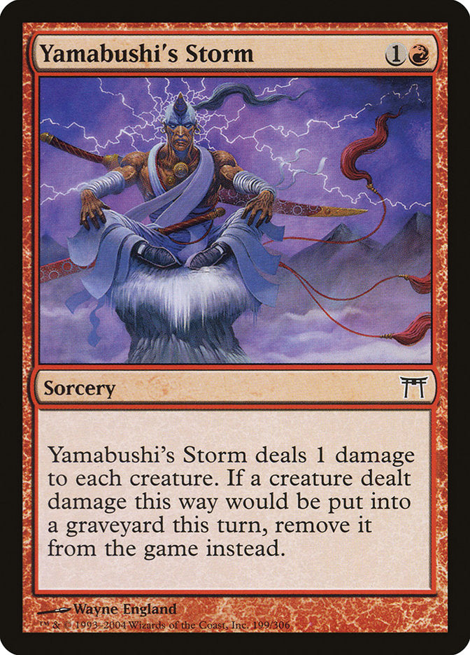 Yamabushi's Storm [Champions of Kamigawa] | The Gaming-Verse