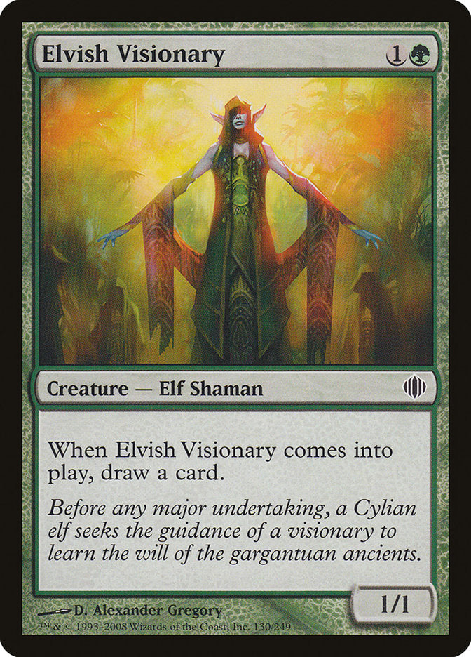 Elvish Visionary [Shards of Alara] | The Gaming-Verse