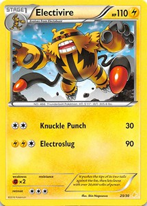 Electivire (25/30) [XY: Trainer Kit 3 - Pikachu Libre] | The Gaming-Verse