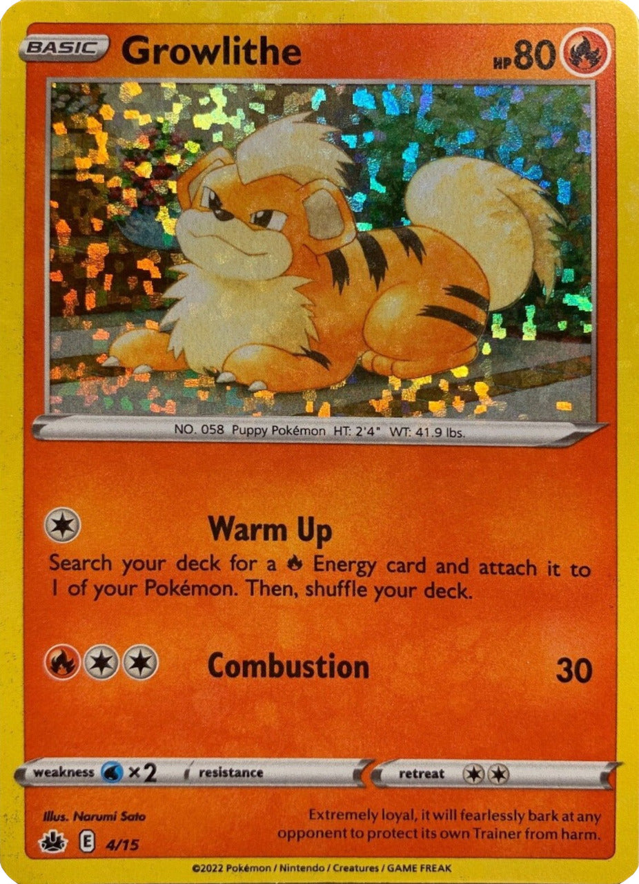 Growlithe (4/15) [McDonald's Promos: Match Battle] | The Gaming-Verse