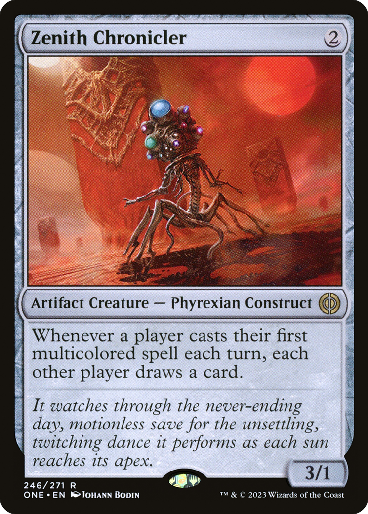 Zenith Chronicler [Phyrexia: All Will Be One] | The Gaming-Verse