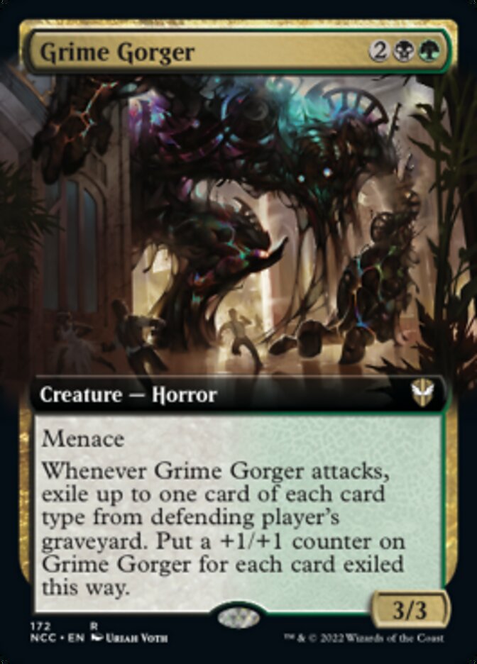 Grime Gorger (Extended Art) [Streets of New Capenna Commander] | The Gaming-Verse