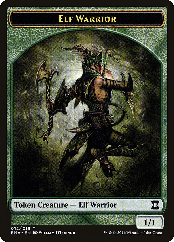 Elf Warrior [Eternal Masters Tokens] | The Gaming-Verse