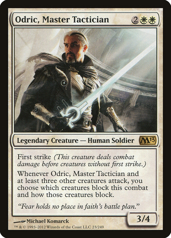 Odric, Master Tactician [Magic 2013] | The Gaming-Verse