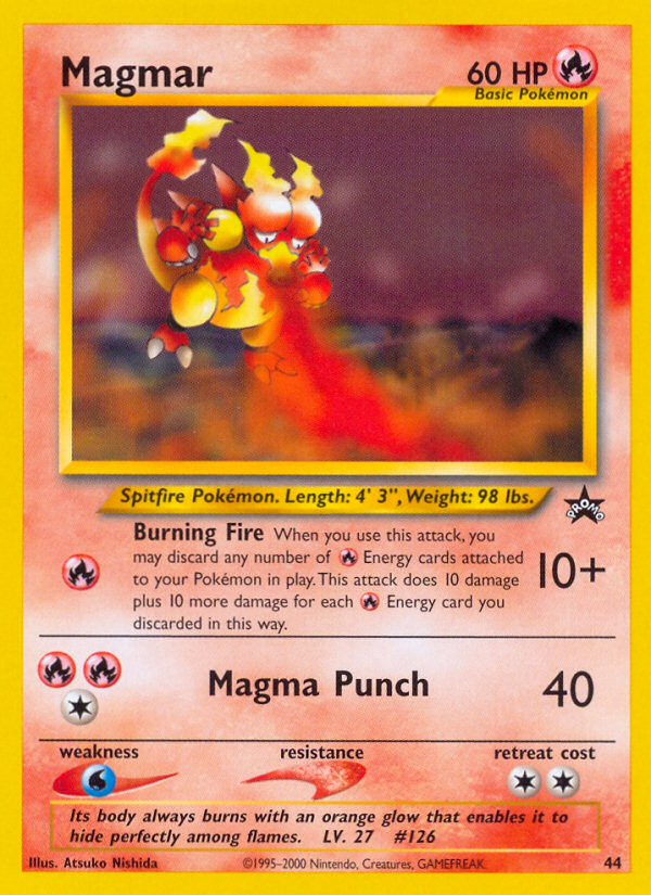 Magmar (44) [Wizards of the Coast: Black Star Promos] | The Gaming-Verse