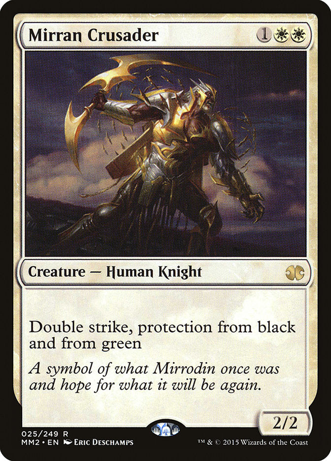 Mirran Crusader [Modern Masters 2015] | The Gaming-Verse