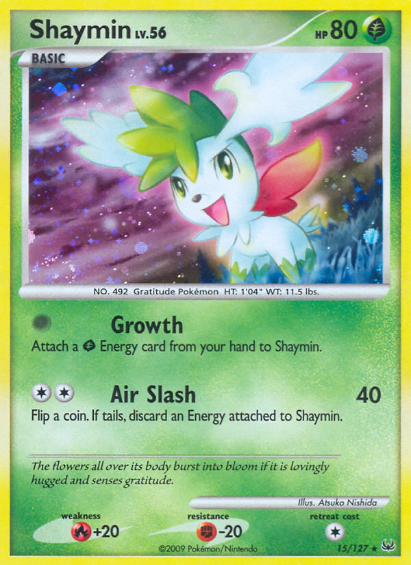 Shaymin (15/127) [Platinum: Base Set] | The Gaming-Verse