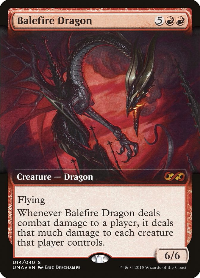 Balefire Dragon [Ultimate Box Topper] | The Gaming-Verse