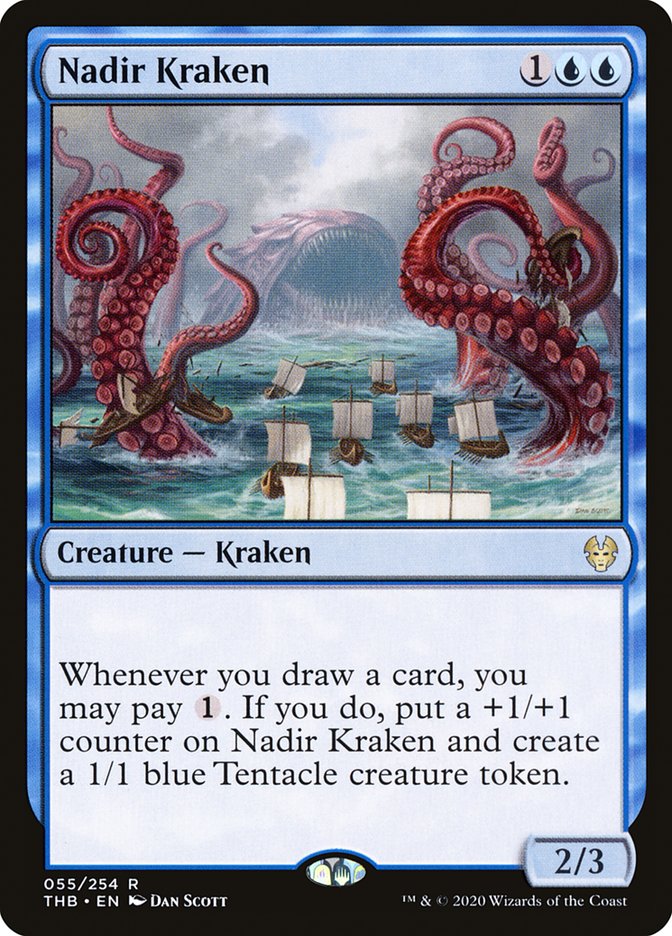 Nadir Kraken [Theros Beyond Death] | The Gaming-Verse