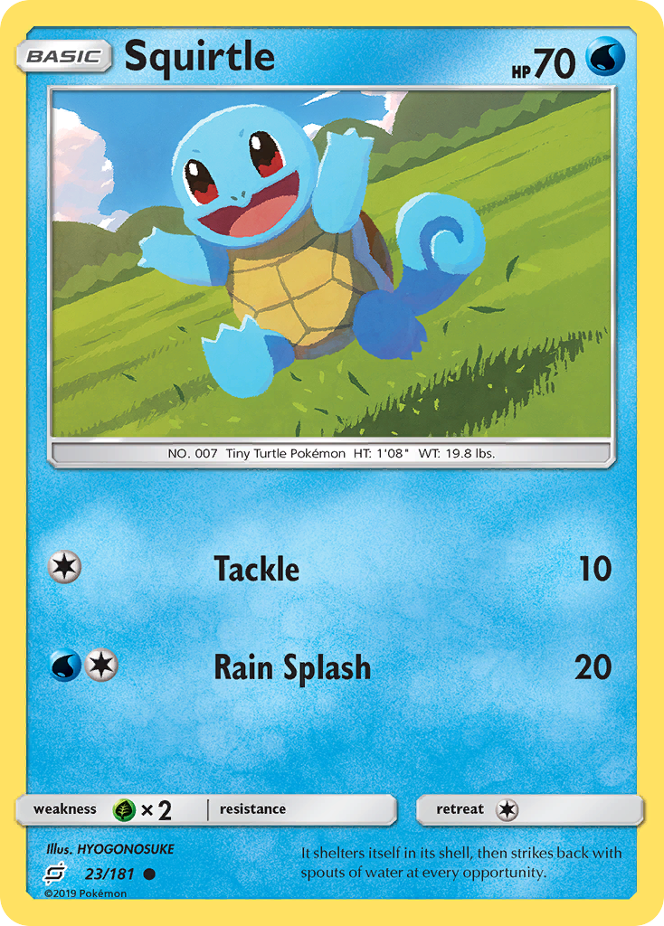 Squirtle (23/181) [Sun & Moon: Team Up] | The Gaming-Verse