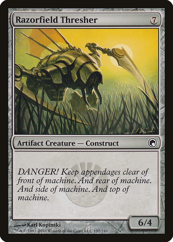 Razorfield Thresher [Scars of Mirrodin] | The Gaming-Verse