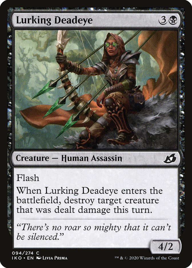 Lurking Deadeye [Ikoria: Lair of Behemoths] | The Gaming-Verse