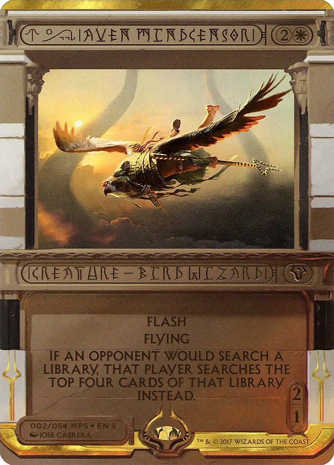 Aven Mindcensor (Invocation) [Amonkhet Invocations] | The Gaming-Verse