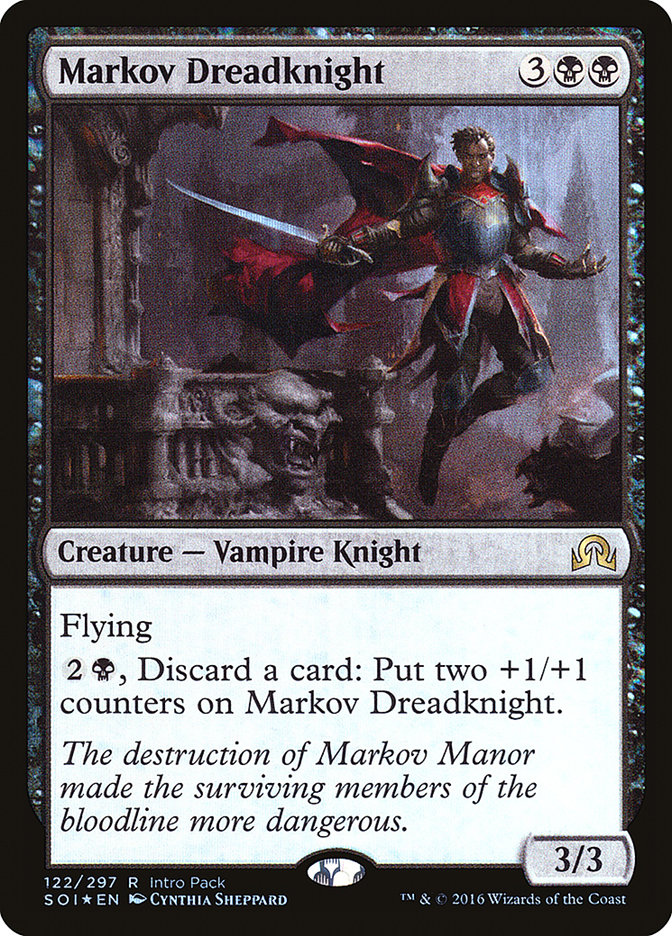 Markov Dreadknight (Intro Pack) [Shadows over Innistrad Promos] | The Gaming-Verse