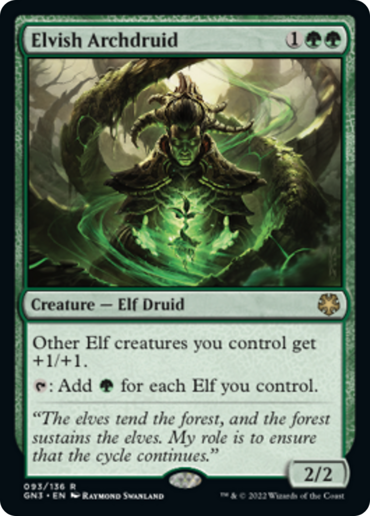 Elvish Archdruid [Game Night: Free-for-All] | The Gaming-Verse