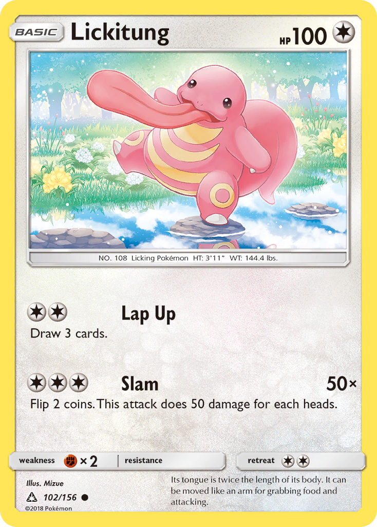 Lickitung (102/156) [Sun & Moon: Ultra Prism] | The Gaming-Verse