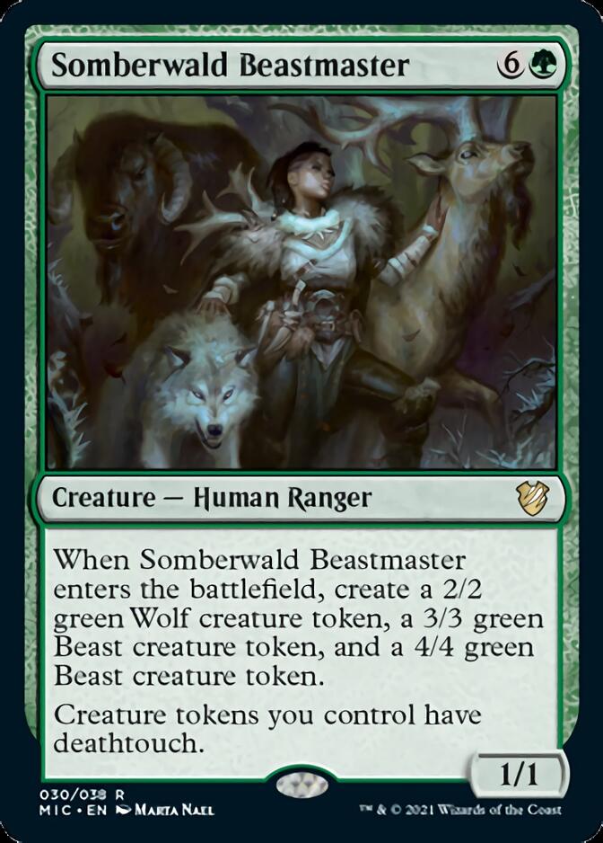 Somberwald Beastmaster [Innistrad: Midnight Hunt Commander] | The Gaming-Verse