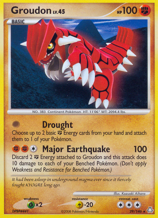 Groudon (29/146) [Diamond & Pearl: Legends Awakened] | The Gaming-Verse