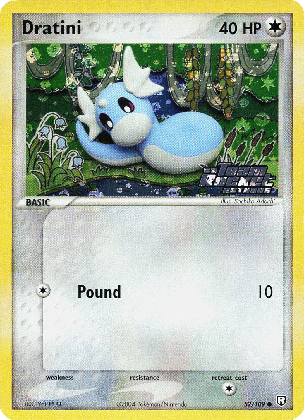 Dratini (52/109) (Stamped) [EX: Team Rocket Returns] | The Gaming-Verse