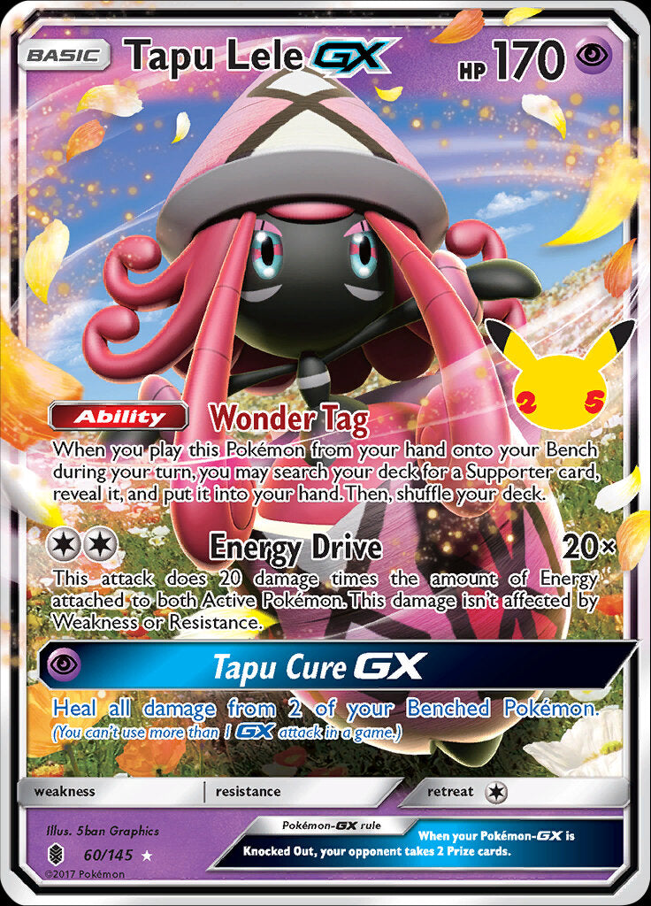 Tapu Lele GX (60/145) [Celebrations: 25th Anniversary - Classic Collection] | The Gaming-Verse