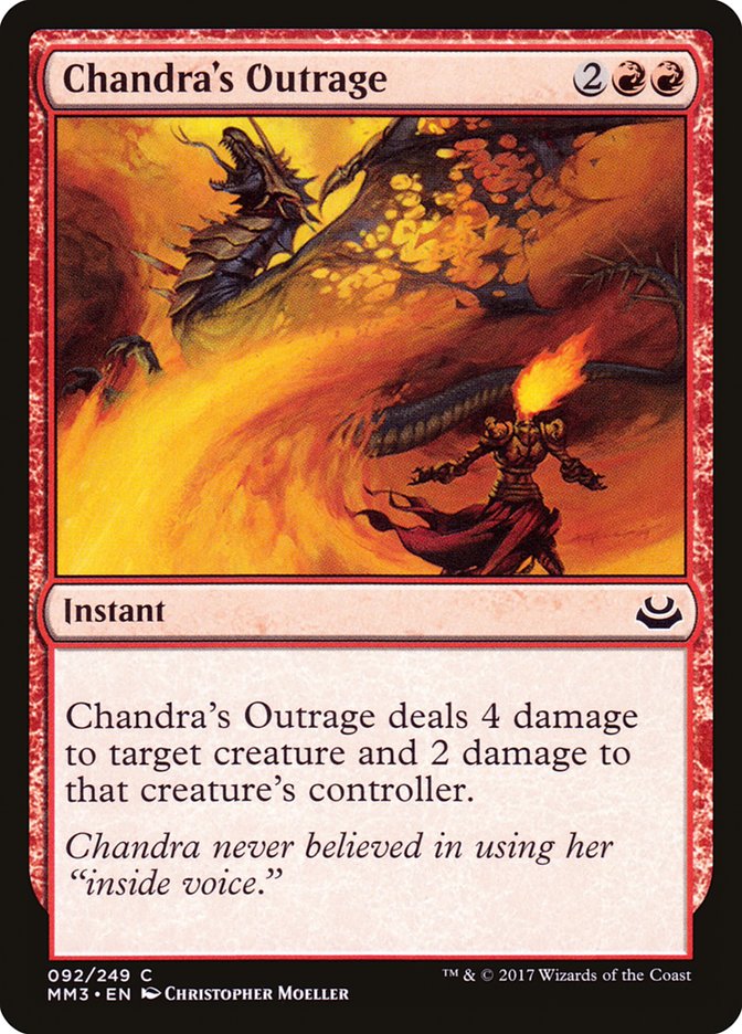 Chandra's Outrage [Modern Masters 2017] | The Gaming-Verse