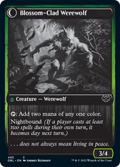 Weaver of Blossoms // Blossom-Clad Werewolf [Innistrad: Double Feature] | The Gaming-Verse